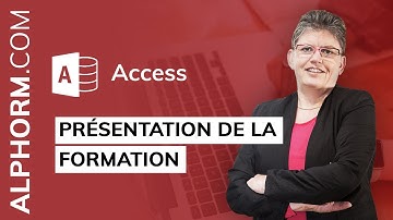 Présentation de la formation Access 2016: Expert