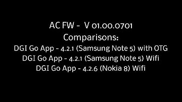 OTG vs Wifi  DJI Spark range test DJI Go 4 app  4.1.1 vs 4.2.6