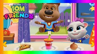 Мой ГОВОРЯЩИЙ ТОМ ДРУЗЬЯ 🌈 My talking Tom and Friends 🌈 Gameplay Cartoon video for kids