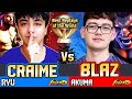 🔥 SF6 (BLAZ vs Craime) 🔥 Ryu vs Akuma ▰ Street Fighter 6 Gameplay High Level