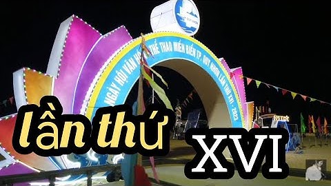 Chuẩn bị cho Ngày Hội Văn Hóa + Thể Thao miền biển TP Quy Nhơn lần thứ XVI  2023