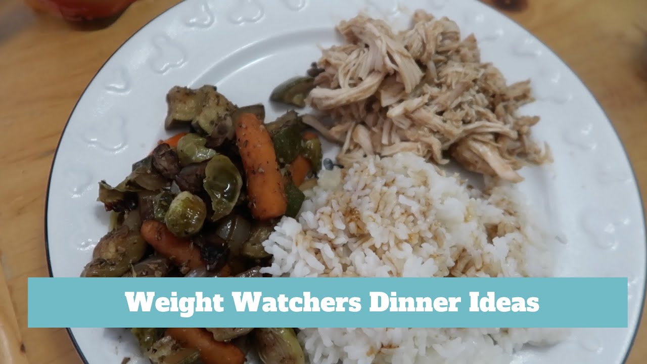 Weight Watchers Dinner Ideas | WW Blue Easy Meal Ideas