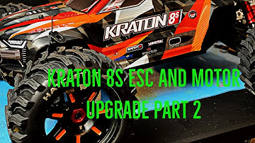 Castle Mamba XLX install in Kraton 8s Part 2