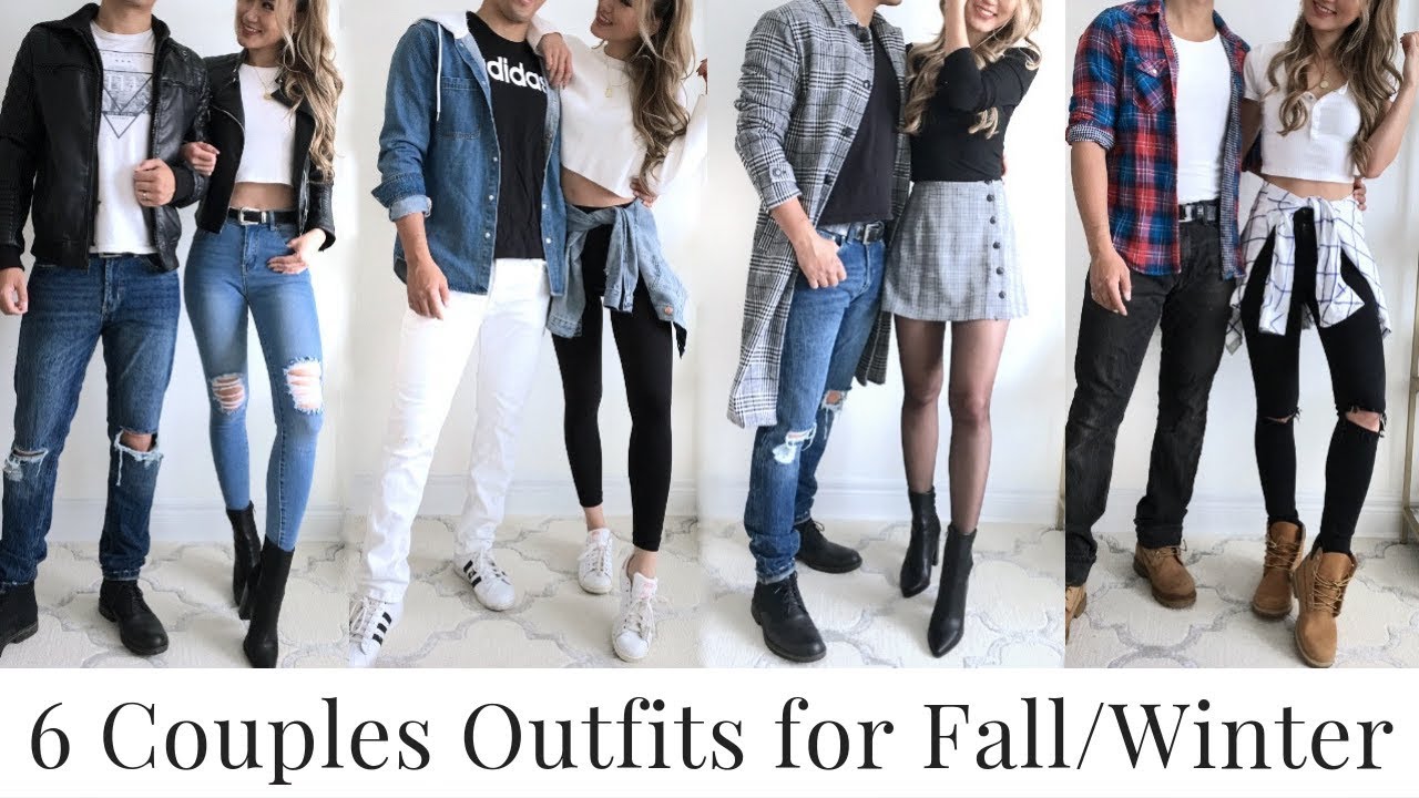 ⁣Couples Matching Outfits | Matching Outfits Challenge for Fall/Winter