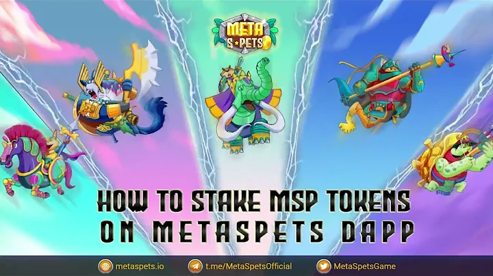How to Stake and Unstake Tokens on MetaSpets Dapp