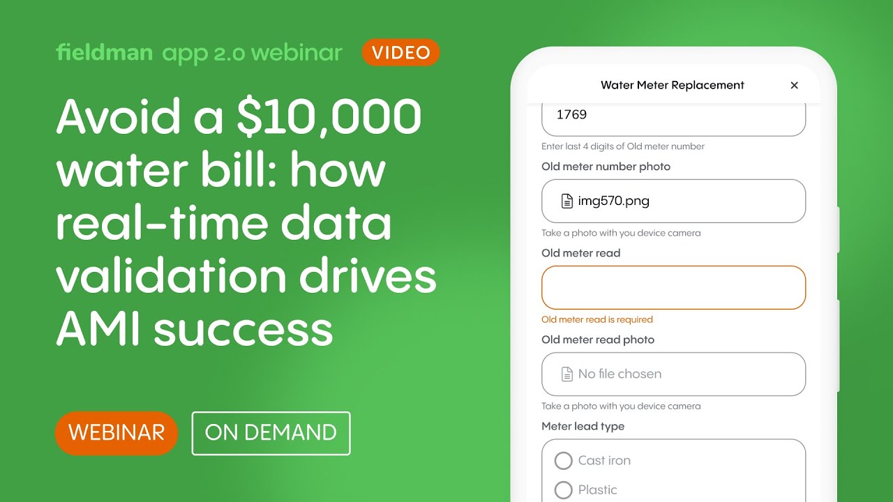 Webinar: Avoid a $10 000 water bill. How real time data validation drives AMI success