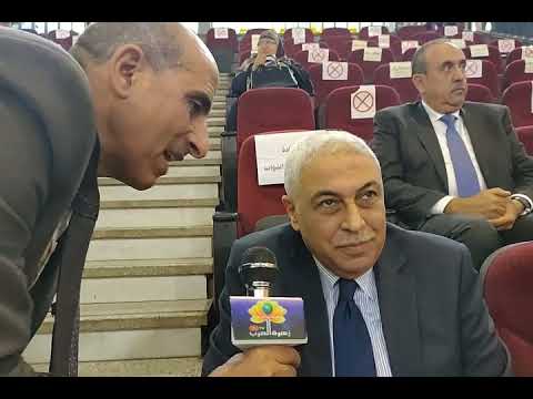 عيد جامعة المنوفية كلمة الاستاذ اكرم عبد الدايم امين عام الجامعه السابق