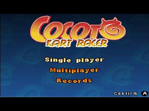 Cocoto Kart Racer NDS Nintendo DS Playthrough - Only 5 Stages, Decent Music At Least