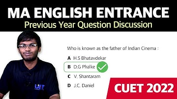 ma english entrance exam question paper discussion | CUET | cuet english sample paper