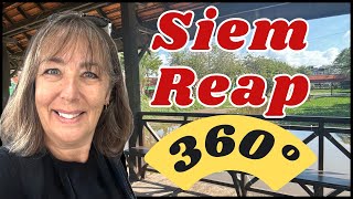 Siem Reap Riverside in Stunning 360° | With My Insta360 Camera