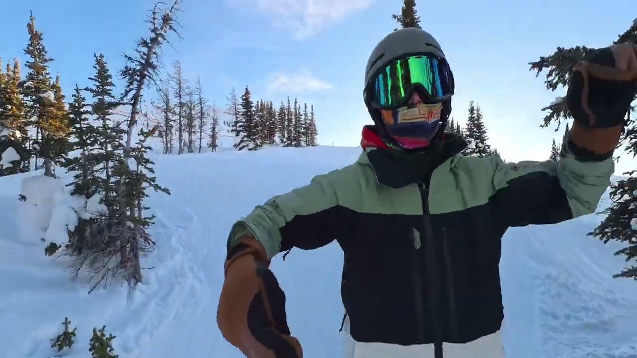 Banff Sunshine : THIS IS THE SCENERY YOU GET