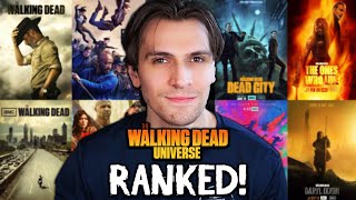 Ranking All 7 The Walking Dead Universe Shows! (WORST to BEST)