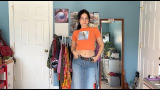ASMR Try on Thrift Haul