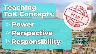 Celebrity Teaching Power, Perspective & Responsibility in ToK Profile