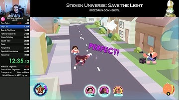 Steven Universe: Save the Light Any% Speedrun in 46:59 (former world record)