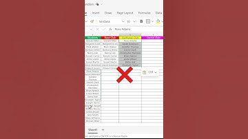 How to Create Random Teams in Excel (with Formula) #shorts #excel