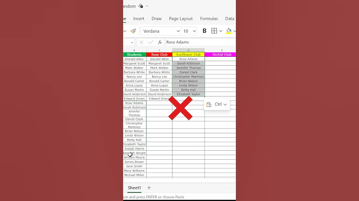 How to Create Random Teams in Excel (with Formula) #shorts #excel