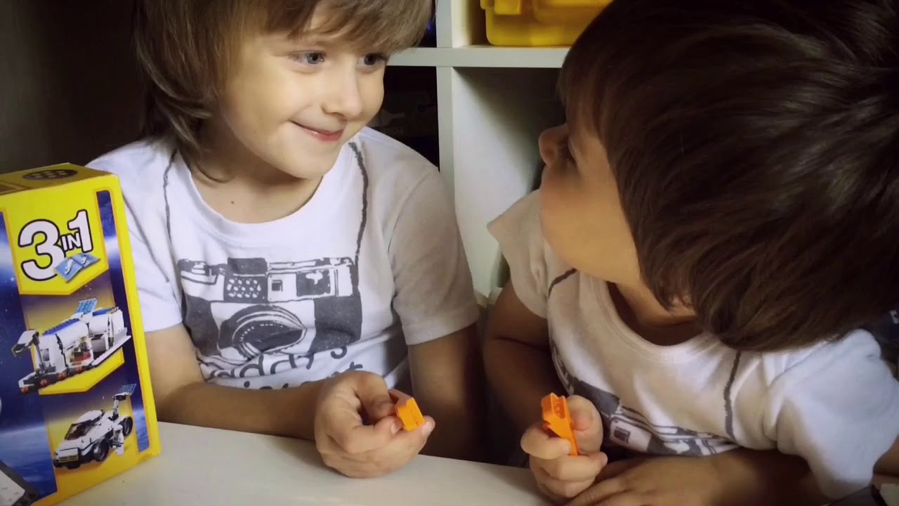 Распаковка Lego Creator 31066 Исследовательский космический шаттл из Rozetka.com.ua