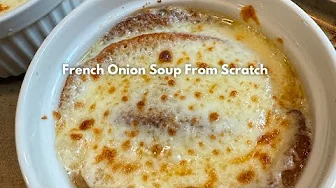 French Onion Soup At Home