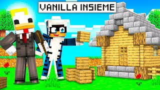 LA MIA NUOVA CASA NELLA VANILLA INSIEME - MINECRAFT ITA