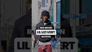 LIL UZI VERT OUTFITS IN "RED MOON" 🌙 #liluzivert #liluzi #streetwearfashion