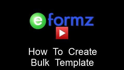 How to generate Bulk Invoices?