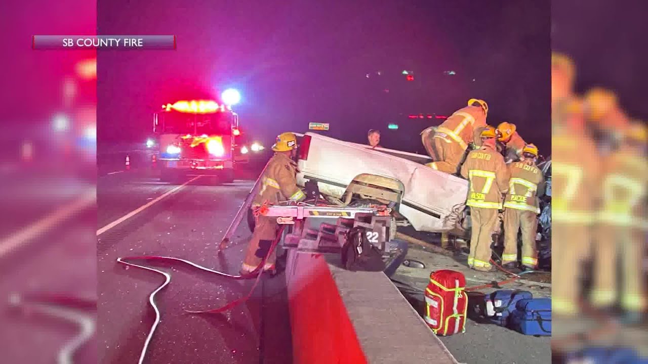 Woman dead after two-car crash in Santa Maria - YouTube
