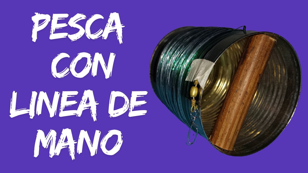 Pesca con lata, cómo utilizarlo para no lastimarte al momento de lanzar! ⚠️