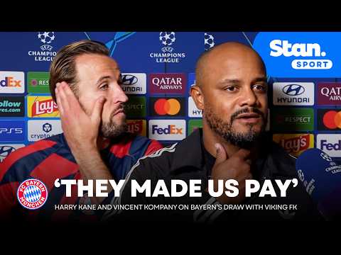 'We need to take it on the chin' | Harry Kane and Vincent Kompany know Bayern will BOUNCE BACK quick