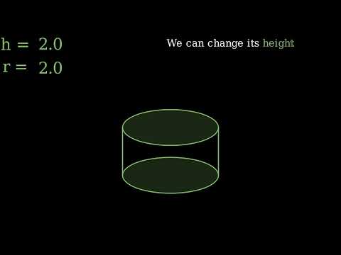My Cylinder Animation With Manim