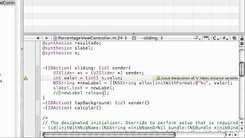iPhone SDK. Tutorial 5. UISlider & KeyBoard (Parte 2). (Español Latino)