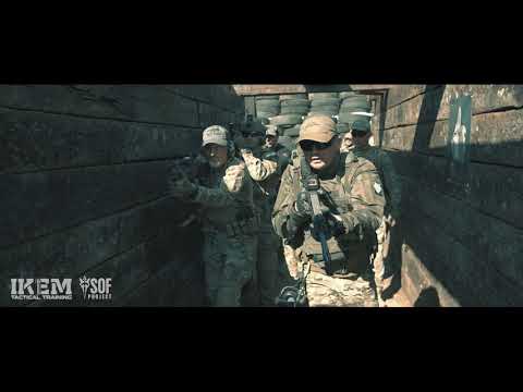 Tactical training in a shoothouse