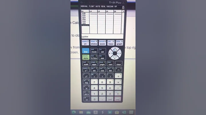 Finding the mean, standard deviation, median, and quartiles using a TI-83/84 calculator