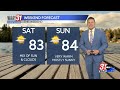 Warm weekend ahead across north Alabama