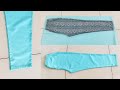 Pant trouser cutting and stitching tips  beginners     pant cutting and stitching