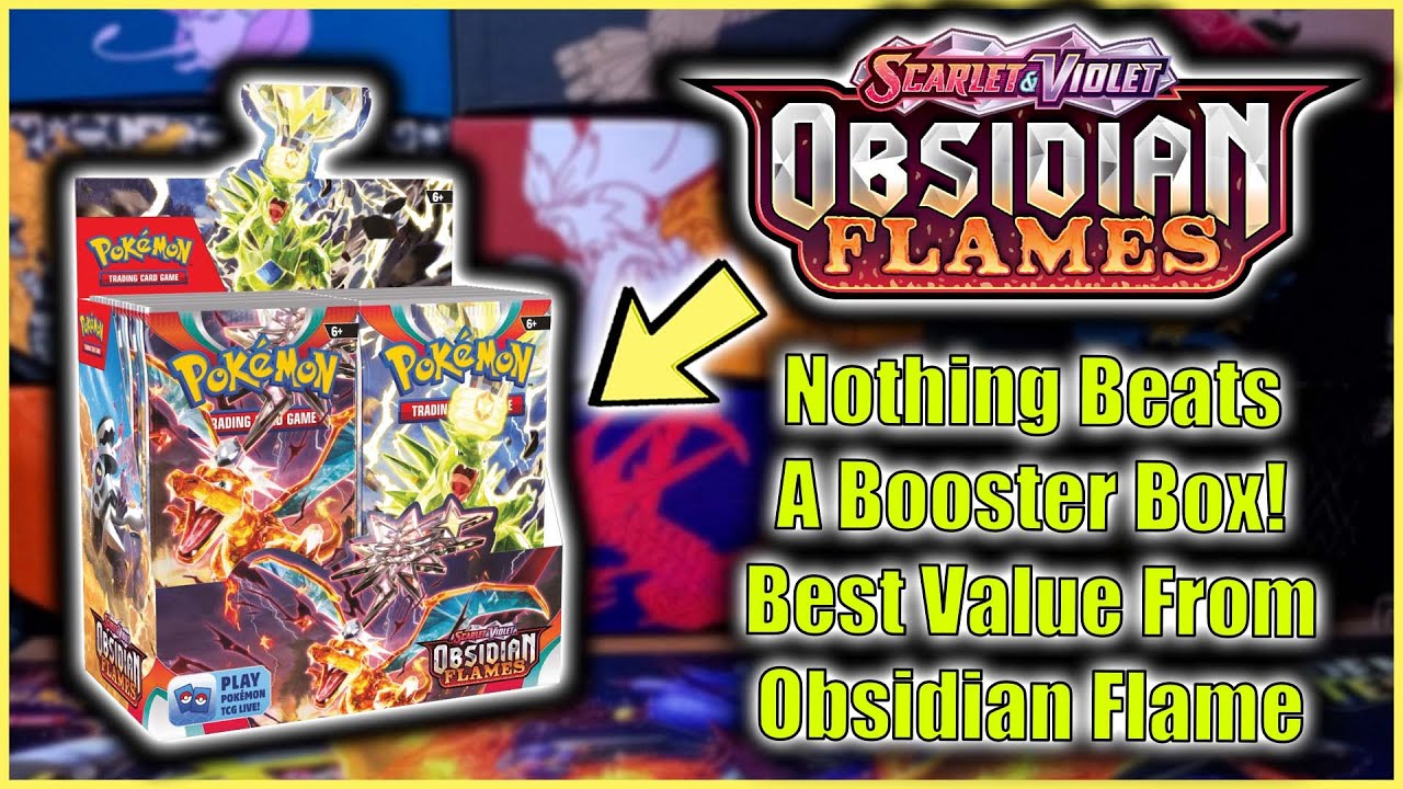 Booster Boxes Are Too Good Pokmon TCG Scarlet & Violet Obsidian Flames Booster Box Opening Booster Boxes Are Too Good Pokmon TCG Scarlet & Violet Obsidian Flames Booster Box Opening