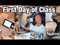 VLOG | first day back to college classes