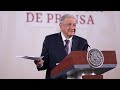 México busca expulsión de Ecuador en la ONU por asalto a la embajada. Conferencia presidente AMLO
