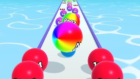 Ball Run 2048 -  All Levels Gameplay Android, iOS (Part 4)