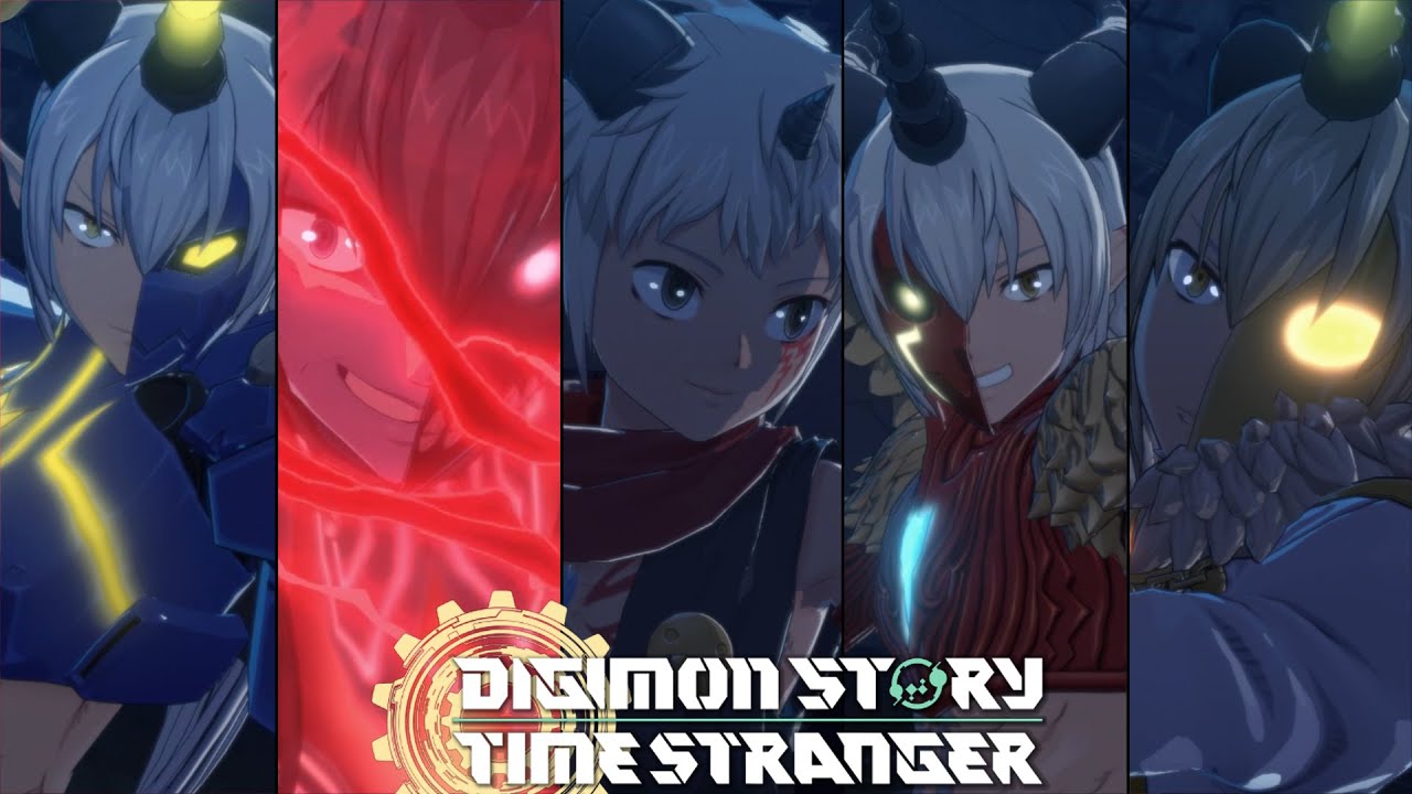 Digimon Story: Time Stranger | All Aegiomon Transformations & Skills ...