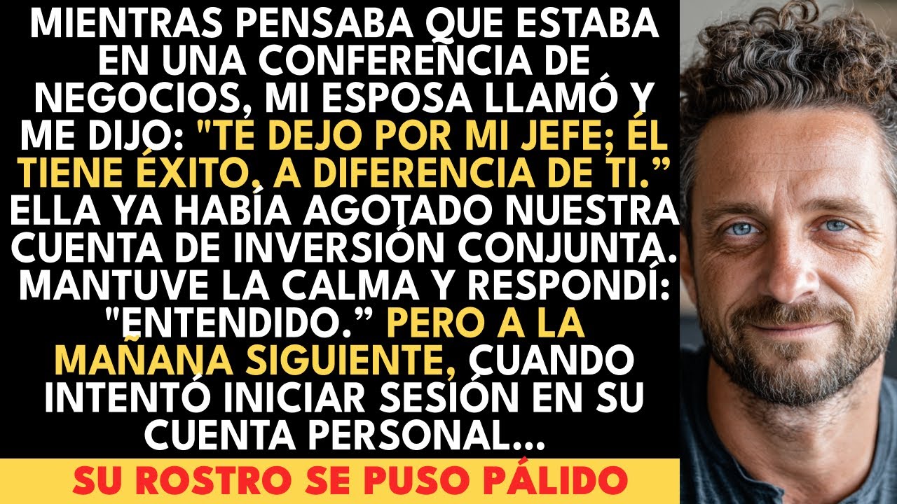 Mi Esposa Me Dejó Por Su Jefe Y Se Llevó Nuestros Ahorros… Pero Pasó Por Alto Un Detalle Clave.