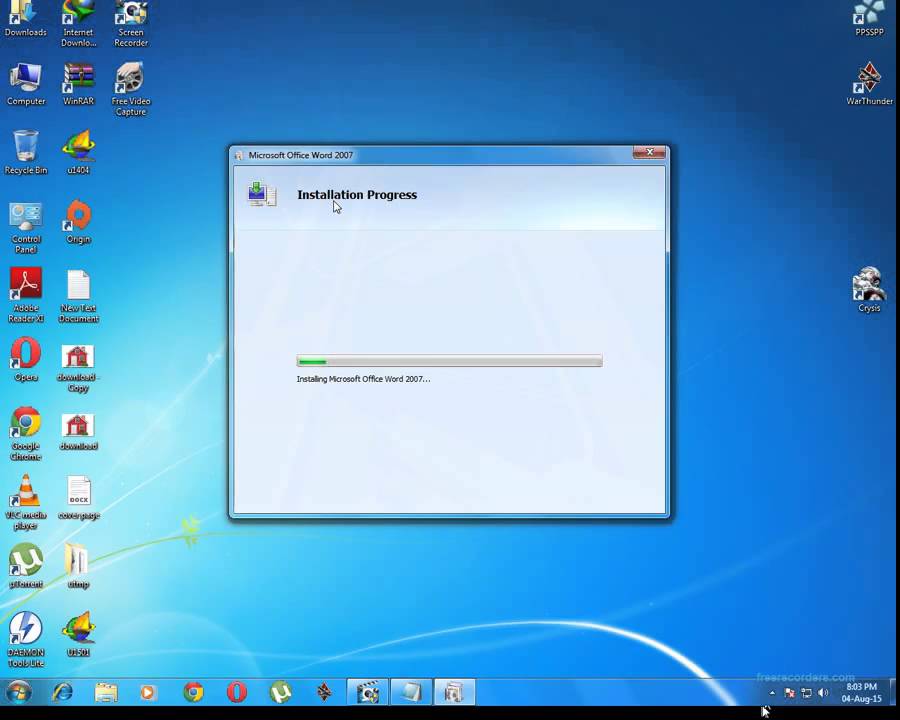 download ms word 2007 free for windows 8