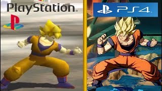 DRAGON BALL Z - La Evolución en los Videojuegos [1996-2018] Dragon Ball Z Evolution in Videogames