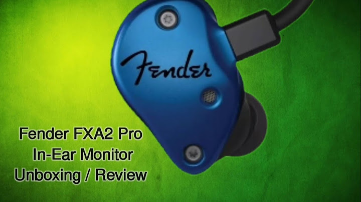 Fxa2 pro in ear monitors review