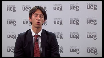 25th UEG Week - Top Abstract Awardee: Yuichi Mori