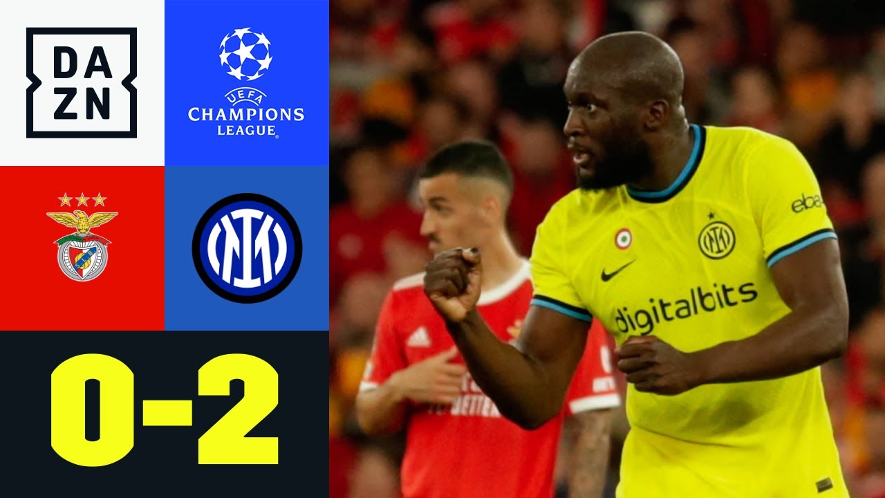 ⁣VAR-Chaos kurz vor Schluss: Benfica - Inter Mailand | UEFA Champions League | DAZN Highlights