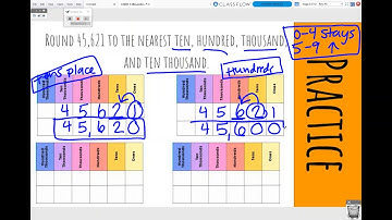Math Grade 4 4.NBT.3 Rounding Numbers