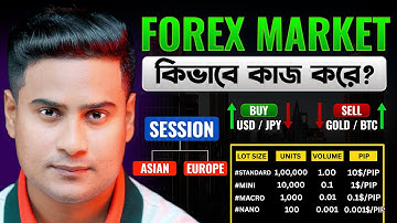 কেন বেশিরভাগ Traders Forex এ Trade করে? Sessions, Lot, Pips, Volume & Forex Trading শুরু কিভাবে?