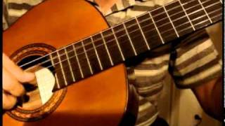 LES COPAINS D'ABORD- Brassens - Guitare solo chords