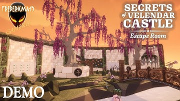 Secrets of Velendar Castle Escape Room FULL DEMO Walkthrough (Escape Room - Puzzle Game)